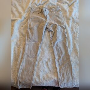 Lucky Brand Lolita skinny light beige cords sz4